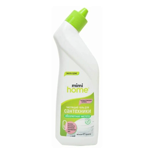 Универсальное чистящее средство MIMI HOME Чистящий гель для сантехники Абсолютная чистота цена и фото