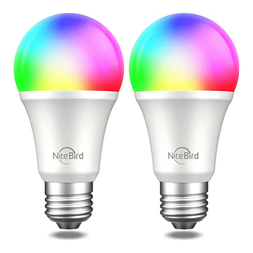 NITEBIRD Умная лампа Smart bulb, цвет мульти 1 лампа для маникюра uv led 24w