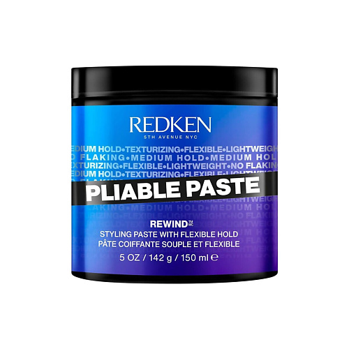 Паста для укладки волос REDKEN Эластичная текстурирующая паста для волос Pliable Paste Rewind паста для укладки волос и усов fiber paste паста 50г