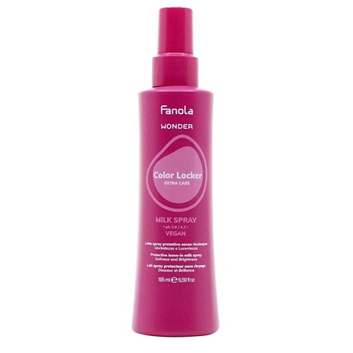 Молочко для ухода за волосами FANOLA Защитный несмываемый спрей-молочко Wonder Color Locker молочко для ухода за волосами silno термозащитное молочко спрей для восстановления волос