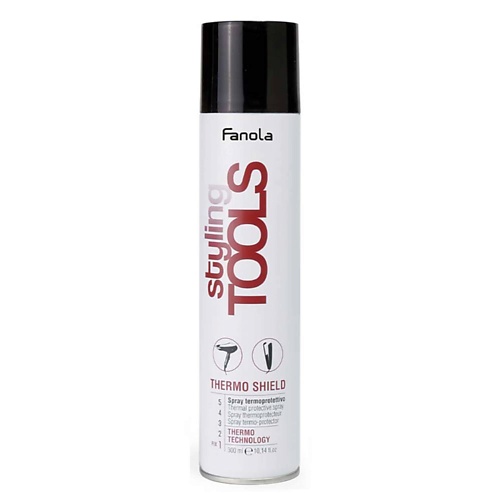 FANOLA Термозащитный спрей для волос 300 fanola маска keraterm для выпрямленных и химически поврежденных волос 300