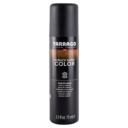 TARRAGO Темно-серая краска для обуви из замши NUBUCK COLOR 75 tarrago охра краска для замши tarrago nubuck color 250