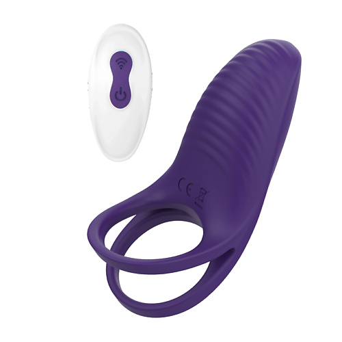 Секс-игрушки AIBU Эрекционное кольцо с вибрацией и пультом