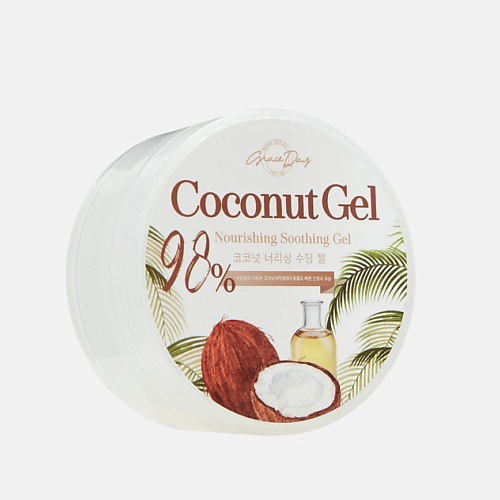 GRACE DAY Питательный успокаивающий гель с экстрактом кокоса Coconut Gel 300
