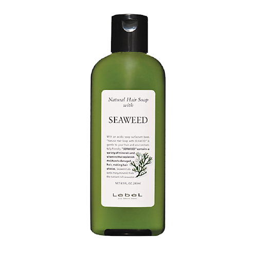 Шампунь для волос LEBEL Шампунь с морскими водорослями Natural Hair Soap Treatment Seaweed seaweed soap 100 g