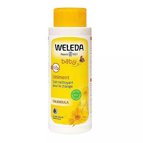 Молочко для тела WELEDA Очищающее детское молочко под подгузником Calendula