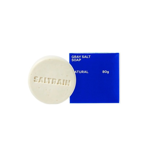 

SALTRAIN Мыло с серой солью Gray Salt Soap 80.0, Мыло с серой солью Gray Salt Soap