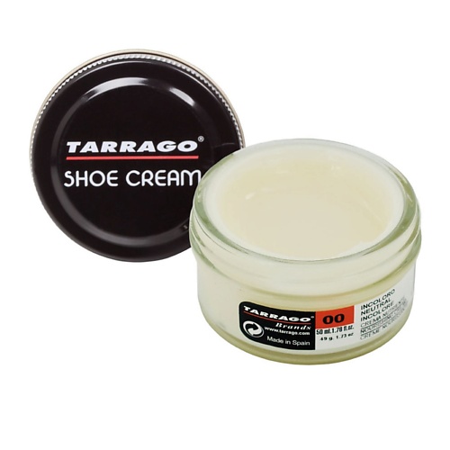 Крем для обуви TARRAGO Бесцветный крем для обуви SHOE Cream уход за обувью 20 1478 shoe polish 200 ml бесцветный крем блеск для обуви sitil