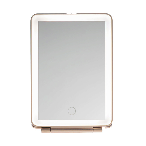 фото Clevercare зеркало косметическое в форме планшета с led подсветкой "монохром"