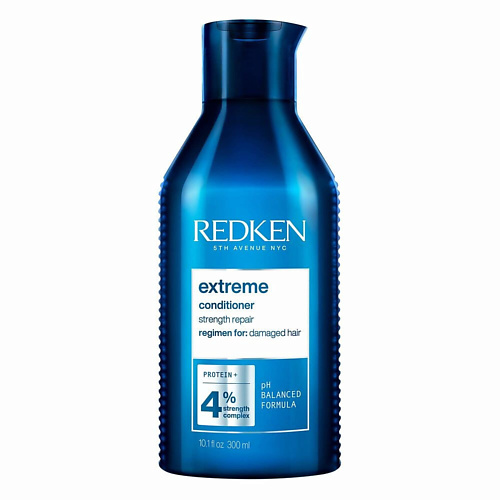REDKEN Восстанавливающий кондиционер с протеином, для поврежденных волос Extreme 300 увлажняющий кондиционер для сухих и поврежденных волос hs 73731 200 мл