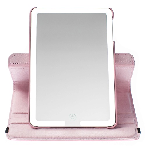 CLEVERCARE Зеркало с подсветкой настольное косметическое deco зеркало для макияжа настольное с подставкой для телефона