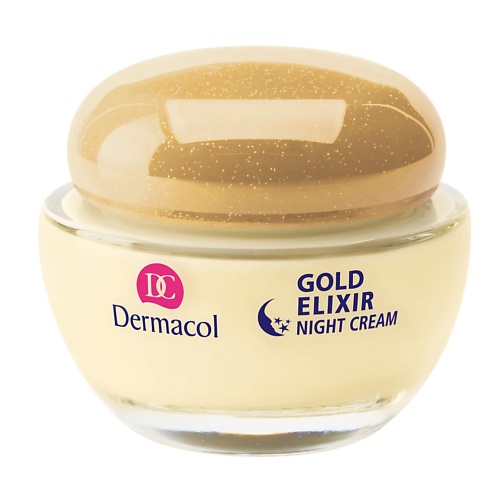 DERMACOL Омолаживающий ночной крем с экстрактом икры Gold Elixir 50 dermacol омолаживающий ночной крем с экстрактом икры gold elixir 50