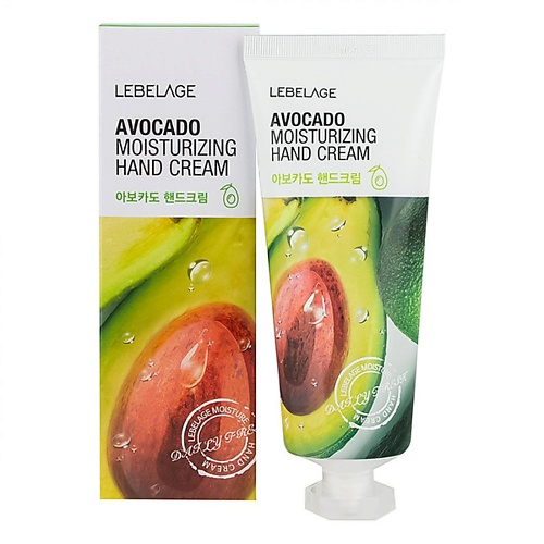 Крем для рук LEBELAGE Крем для рук с экстрактом Авокадо Avocado Moisturizing Hand Cream крем для рук с растительными экстрактами super food hand cream avocado