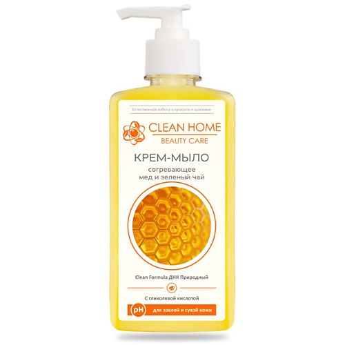 Мыло жидкое CLEAN HOME BEAUTY CARE Крем-мыло Согревающее согревающее крем мыло clean home beauty care