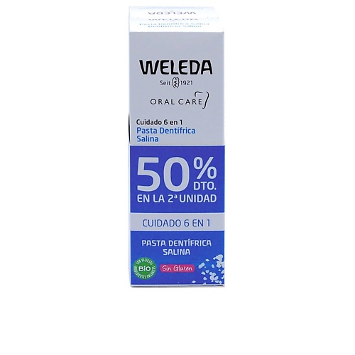 Уход за полостью рта WELEDA Антибактериальная зубная паста с минеральной солью 150