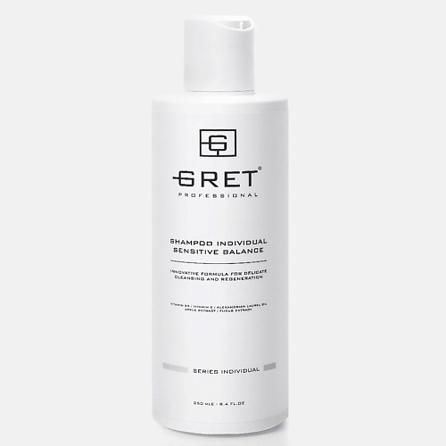 GRET Professional Шампунь для волос Sensitive balance 250.0