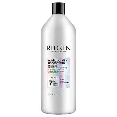 REDKEN Шампунь Acidic Bonding Concentrate для поврежденных волос 1000 шампунь redken brews daily 300 мл