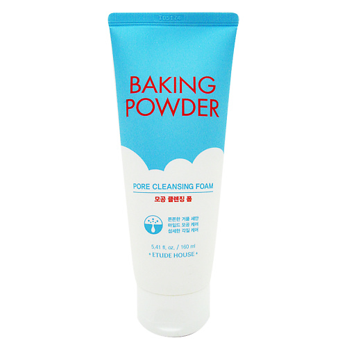 ETUDE Baking Powder Pore Cleansing Foam Очищающая пенка для умывания 160 etude пенка для умывания baking powder для глубокого очищения пор 160