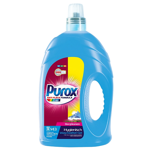 PUROX Color Гель для стирки цветных вещей 4300 bimax капсулы для стирки color