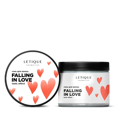 

LETIQUE COSMETICS Соль для ванны FALLING IN LOVE 450, Соль для ванны FALLING IN LOVE