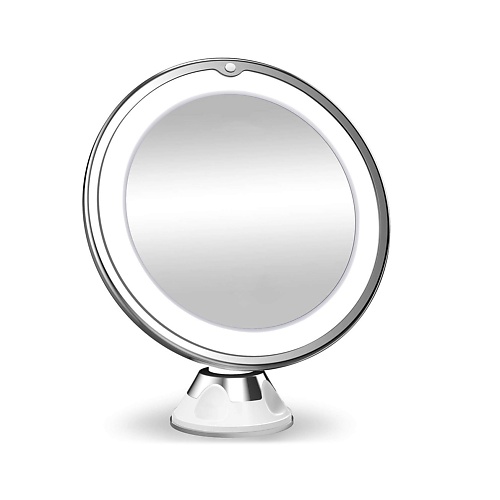 Зеркало CLEVERCARE Зеркало с подсветкой круглое увеличительное