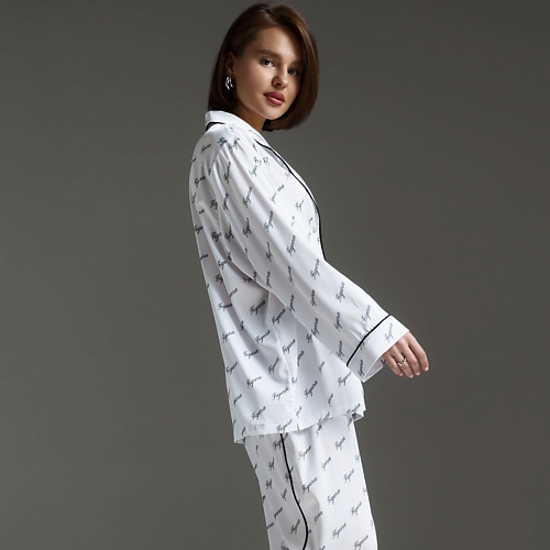 FIGURA Костюм в пижамном стиле юбка свободного кроя на резинке