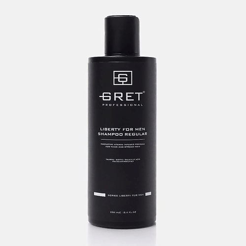 GRET Professional Шампунь для волос Liberty for men Regular 250.0