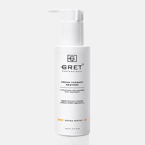 Крем для ухода за волосами GRET Professional Несмываемый крем для восстановления волос CREAM RESTOR крем для ухода за волосами gret professional несмываемый крем для восстановления волос cream restor