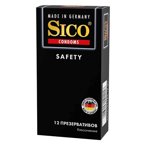 SICO Презервативы классические тонкие 12 ganzo презервативы тонкие sense 15