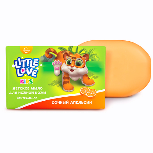 СВОБОДА Мыло детское Little Love Сочный апельсин 90.0 детское боди с длинными рукавами и эластичными кнопками little marcel на кнопках