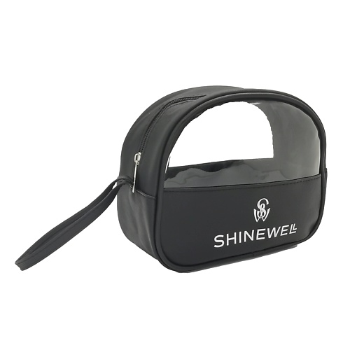 SHINEWELL Косметичка средняя shinewell расчёска массажная щётка для волос с голографическим эффектом