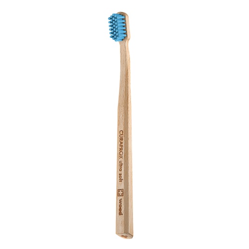 CURAPROX Зубная щетка Курапрокс с деревянной ручкой lador щетка для волос деревянная mini wooden paddle brush