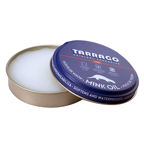 TARRAGO Жир, воск для обуви норковое масло Tarrago MINK OIL TIN 100 tarrago ароматизированная стелька для обуви aromat