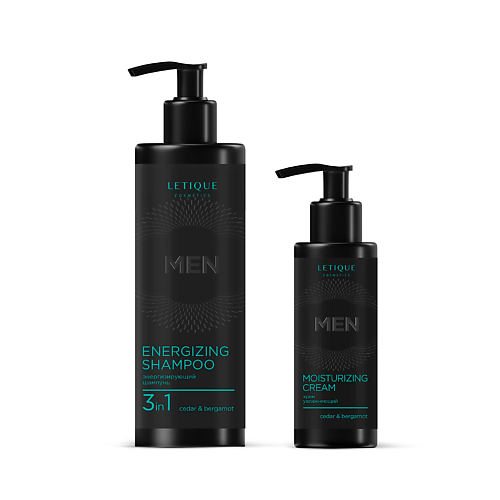 Уход за кожей для мужчин LETIQUE COSMETICS Набор мужской для тела и волос LETIQUE MEN SET