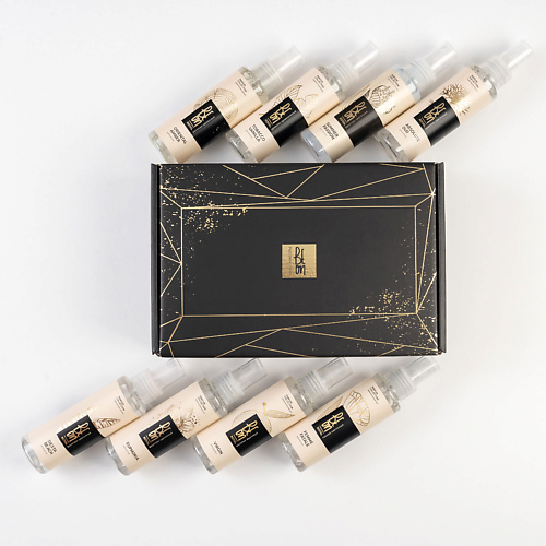 BEON Подарочный набор парфюмированных спреев для тела мистов ROYAL 8 ароматов