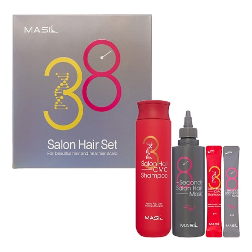 MASIL Набор: Шампунь для волос с аминокислотами, Маска для быстрого восстановления волос i c lab восстанавливающая маска для волос мгновенного действия 300
