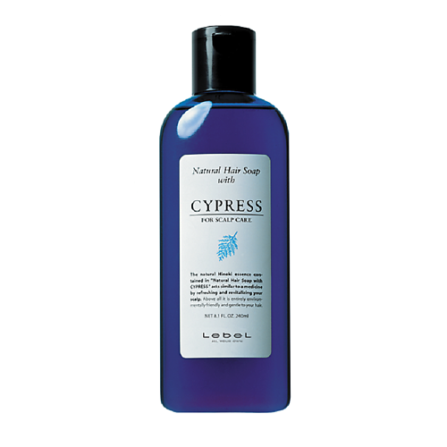 LEBEL Lebel Шампунь с хиноки (японский кипарис) Natural Hair Soap Treatment Shampoo Cypress 240 японский любовник