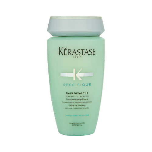 фото Kerastase шампунь-ванна для жирных у корней волос и сухих по длине specifique divalent 250