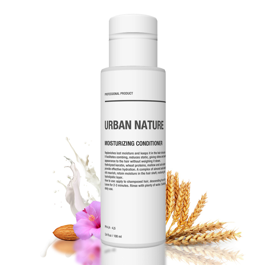 URBAN NATURE Кондиционер увлажняющий для волос "Moisturizing" купить по ...