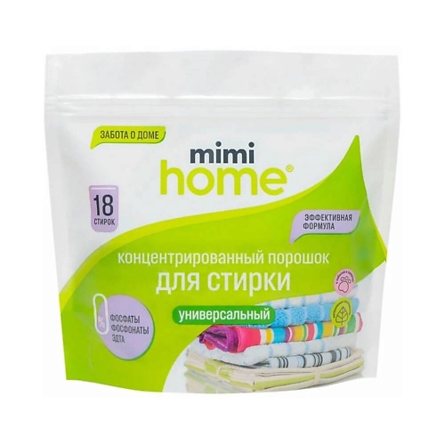 Порошок для стирки MIMI HOME Концентрированный порошок для стирки Универсальный цена и фото
