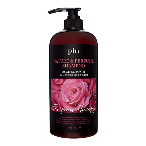 PLU Парфюмированный шампунь для волос с ароматом розы 1000 gorodetz шампунь для глубокой очистки волос с ароматом табак ваниль 1000