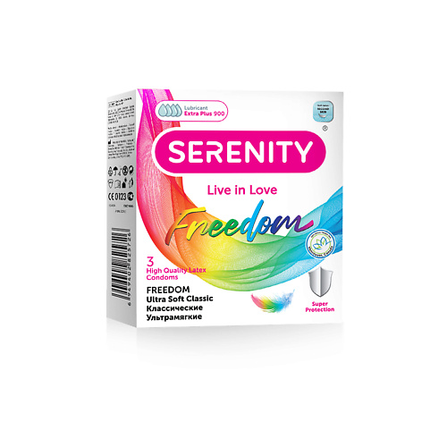 SERENITY Презервативы FREEDOM Ultra Soft Classic 36 masculan презервативы 3 ultra 10 продлевающий с колечками пупырышками и анастетиком 10