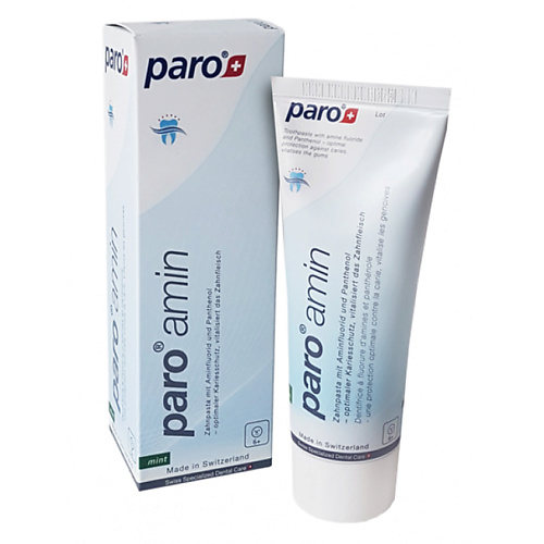 PARO Гель ментоловый для реминерализации и укрепления зубной эмали с основе аминфлюорида 25 MPL273373