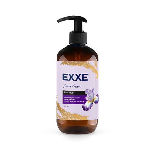 EXXE Парфюмированное жидкое мыло аромат ириса и мускуса 500