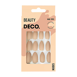 Набор накладных ногтей NUDES cream almond