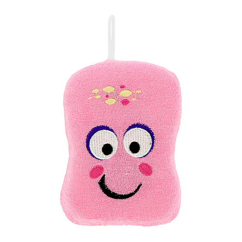 DECO. Мочалка для тела KIDS (Funny pink) deco мочалка рукавица для тела для нанесения скраба