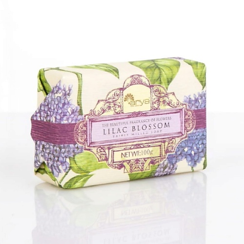 ARYA HOME COLLECTION Мыло Lilac Blossom 100 мыло для рук hotel collection картон 20 г х 500 шт
