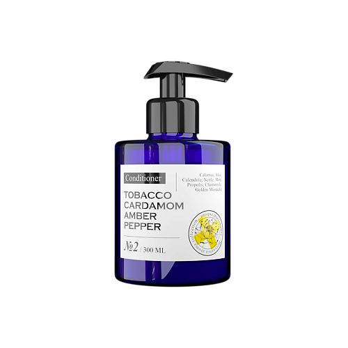MANIAC GOURMET Кондиционер для волос парфюмированный Табак,Кардамон,Амбра,Черный перец (№2) 300