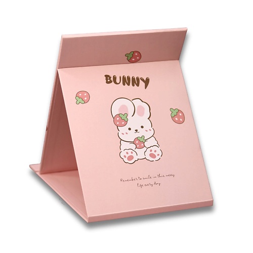 фото Ilikegift зеркало настольное "happy bunny" pink