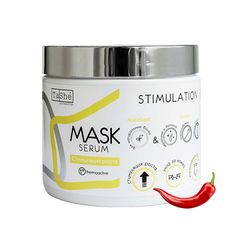TASHE PROFESSIONAL Маска-сыворотка для волос Tashe professional 500 витэкс маска сыворотка для волос арбуз фруктовый микс объем и густота superfruit 450